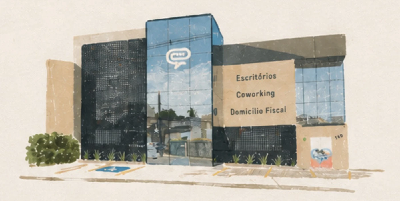 Ilustração em aquarela da sede do Portal, na Avenida Padre Nestor Sampaio, em Aracaju